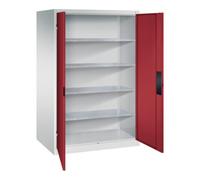 C + P Möbelsysteme C+P Armoire à charges lourdes Acurado, 1950x1200x800 mm, 7035/3003 Quantité:1
