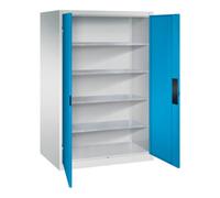 C + P Möbelsysteme C+P Armoire à charges lourdes Acurado, 1950x1200x800mm, 7035/5012 Quantité:1