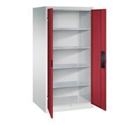C + P Möbelsysteme C+P Armoire à charges lourdes Acurado, 1950x930x800mm, 7035/3003 Quantité:1