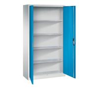 C + P Möbelsysteme C+P Armoire à dossiers Série 13, 1980x1000x420mm, 7035/5012 Quantité:1