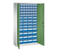 C + P Möbelsysteme C+P Armoire à dossiers Série 13, 1980x1000x420mm, 7035/6011 Quantité:1