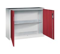 C + P Möbelsysteme C+P Armoire à outils Acurado, 1000x1200x400mm, 7035/3003 Quantité:1