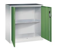 C + P Möbelsysteme C+P Armoire à outils Acurado, 1000x930x400 mm, 7035/6011 Quantité:1