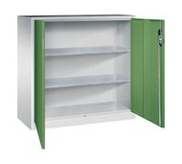C + P Möbelsysteme C+P Armoire à outils Acurado, 1200x1200x500mm, 7035/6011 Quantité:1
