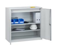 C + P Möbelsysteme C+P Armoire à portes battantes en acier Série 89, H1000xL100xP500mm, 7035/7035 Quantité:1