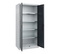 C + P Möbelsysteme C+P Armoire à portes battantes Série 89, 1950x930x600mm, 7035/7016 Quantité:1