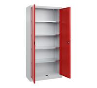 C + P Möbelsysteme C+P Armoire d'atelier Basis PLUS, 1950x930x400mm, 7035/3020 Quantité:1