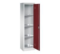 C + P Möbelsysteme C+P Armoire écologique Acurado, 1950x502x500mm, 7035/3003 Quantité:1
