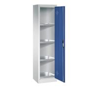 C + P Möbelsysteme C+P Armoire écologique Acurado, 1950x502x500mm, 7035/5010 Quantité:1