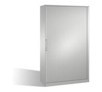 C + P Möbelsysteme C+P Classeur Asisto avec volet roulant, 5 hauteurs de dossier, H1980xL1200xP435mm avant gris clair corps gris clair gris clair Quantité:1