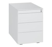 C + P Möbelsysteme C+P Conteneur roulant en acier, 563x430x781 mm, 9010/9010 Quantité:1