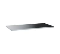C + P Möbelsysteme C+P Étagère en acier galvanisé, charge élevée 70 kg, 26x1195x557 mm Quantité:1