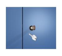 C + P Möbelsysteme C+P Spind Classic PLUS Armoire 3 compartiments 1950 x 900 x 500 mm RAL 7016 Quantité:1