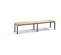 C + P Möbelsysteme C+P Table à langer Basic, H420xL1960xP353mm Couleur cadre noir gris noir Quantité:1