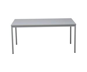 C + P Möbelsysteme C+P Table à quatre pieds, table polyvalente, 750x1200x800mm, 7035/Décor gris clair Quantité:1