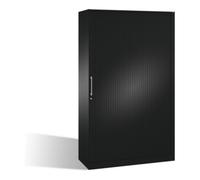 C + P Möbelsysteme Classeur C+P Asisto avec volet roulant, 5 hauteurs de dossier, H1980xL1200xP435mm gris noir Quantité:1