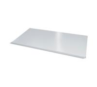 C + P Möbelsysteme Tablette laquée C+P pour classeur / classeur à portes tournantes B930xT500mm couleur gris clair Quantité:1