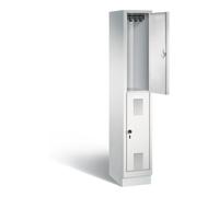 C + P Möbelsysteme Vestiaire à deux étages C+P Evolo, H1800xL320xP500mm, 48320-10|S10003 Quantité:1