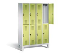 C + P Möbelsysteme Vestiaire à deux étages C+P Evolo, H1850xL1190xT500mm, 48310-40|S10464 Quantité:1