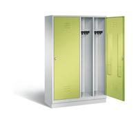 C + P Möbelsysteme Vestiaire noir et blanc C+P Classic, H1800xL1190xP500mm, 8220-40|S10353 Quantité:1