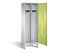 C + P Möbelsysteme Vestiaire noir et blanc C+P Classic, H1850xL610xP500mm, 8210-20|S10225 Quantité:1