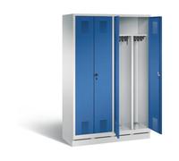 C + P Möbelsysteme Vestiaire noir et blanc C+P Evolo, H1800xL1190xP500mm, 48022-40|S10007 Quantité:1