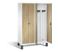 C + P Möbelsysteme Vestiaire noir et blanc C+P Evolo, H1850xL1190xP500mm, 48012-40|S10166 Quantité:1