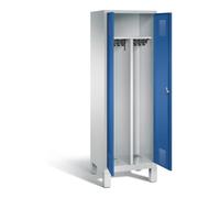 C + P Möbelsysteme Vestiaire noir et blanc C+P Evolo, H1850xL610xP500mm, 48012-20|S10157 Quantité:1