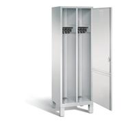 C + P Möbelsysteme Vestiaire noir et blanc C+P Evolo, H1850xL610xP500mm, 48210-20|S10006 Quantité:1