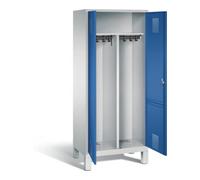 C + P Möbelsysteme Vestiaire noir et blanc C+P Evolo, H1850xL810xP500mm, 48012-22|S10067 Quantité:1