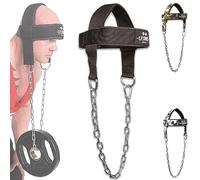 C.P. Sports 38762 Sangle d'entraînement pour muscler la tête et la nuque, Noir, Taille unique