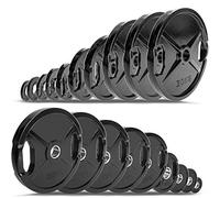 C.P.Sports - Disques Olympiques en Paire - en Fonte Plaques de Poids 50 mm 2,5kg en Fonte avec Trous de préhension - pour la Musculation