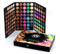 C Palette de fards à paupière 120 couleurs nacré+mat pour studio/particulier palette de maquillage pour les yeux coffret maquillage