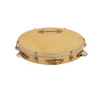 Percussions brésiliennes CONTEMPORANEA C-PCL-09 PANDEIRO EXTRA LIGHT 9 - PEAU ANIMALE - Pandeiro