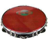 C-PF10-01BR - Pandeiro 10" Noir - Peau Rouge