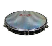 C-PF11-01BS - Pandeiro 11" Noir - Peau Argent