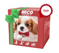 (C)Plush Puppy Toy Electronic Interactive Dog Robot Puppy That Acts Like A Real Puppy Present for Kids Boys Girls