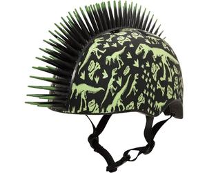 C-Preme Raskullz T-Rex Bonez Mohawk Tdlr Blk 3+ Casque Unisexe pour Jeunes 48-52 cm 2021, T-Rex BONEZ Mohawk, Taille Unique Royaume-Uni