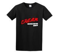 C.R.E.A.M. Cash Rules Everything Around Me O-Neck 100% Cotton Short Sleeve Unisex T-Shirt S