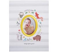 C.R. Gibson B2-24546 Little One Livre de souvenirs pour bébé unisexe avec 64 pages Multicolore 22,2 x 28,7 cm