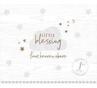 C.R. Gibson Little Blessing Livre de souvenirs pour la première année de bébé 27,9 x 45,7 cm