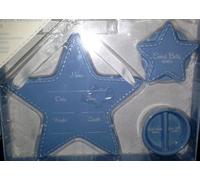 C.R. Gibson Stepping Stones de cadeau souvenir en céramique, Blue Star