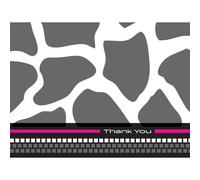 C.R. Gibson Urban Safari CT6-8098 Boîte de notes de remerciement