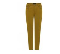 C.Ro - Pantalon Suzanne avec Détail de Fermeture Éclair - Femme - Pantalons - Jaune - Taille: 44 FR