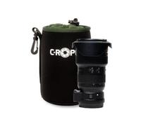 C-Rope CRP-LNB-L-BLK-2 étui et housse pour objectifs d'appareils photo Noir, Vert Toison, Néoprène