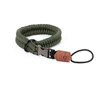 C-Rope Dragonne The Claw pour appareil photo de, tressée à la main, avec une boucle clips, en paracorde, Military Olive