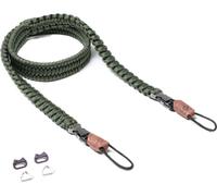 C-ROPE Kameragurt Traveler aus Paracord 100cm Military Olive détail