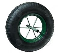 C Roue 38,5 x 38,5 x 9 cm pneu brouette roue brouette increvable 2.14 kg caoutchouc pneu brouette convient aux monocycles de jardin