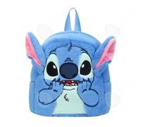 C Sac à dos 24x22x10cm coton pp sac à dos en peluche pour enfants avec dessin animé motif de stitch cartable de dessin animé stitch