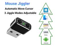 (C) Souris sans fil filaire indétectable Jiggler 5 V 1 A avec simulation de mouvement